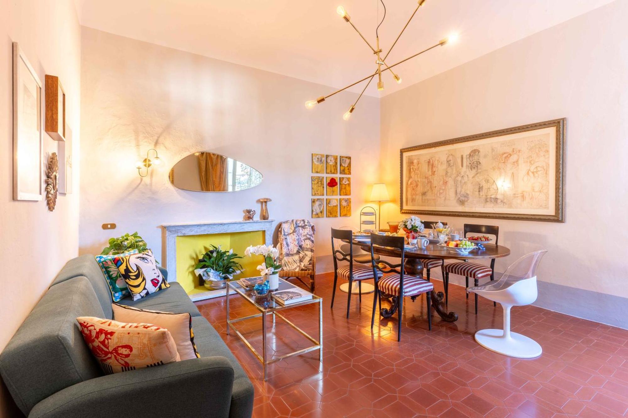 Luxury Apartment Angelio Barga Kültér fotó